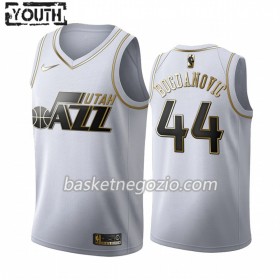 Canotte Bambino Utah Jazz Bojan Bogdanovic 44 2019-20 Nike Bianco Golden Edition Swingman